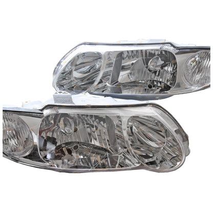 Set of 2 Chrome Headlights for Holden Commodore VX VU (2000–2002) L+R