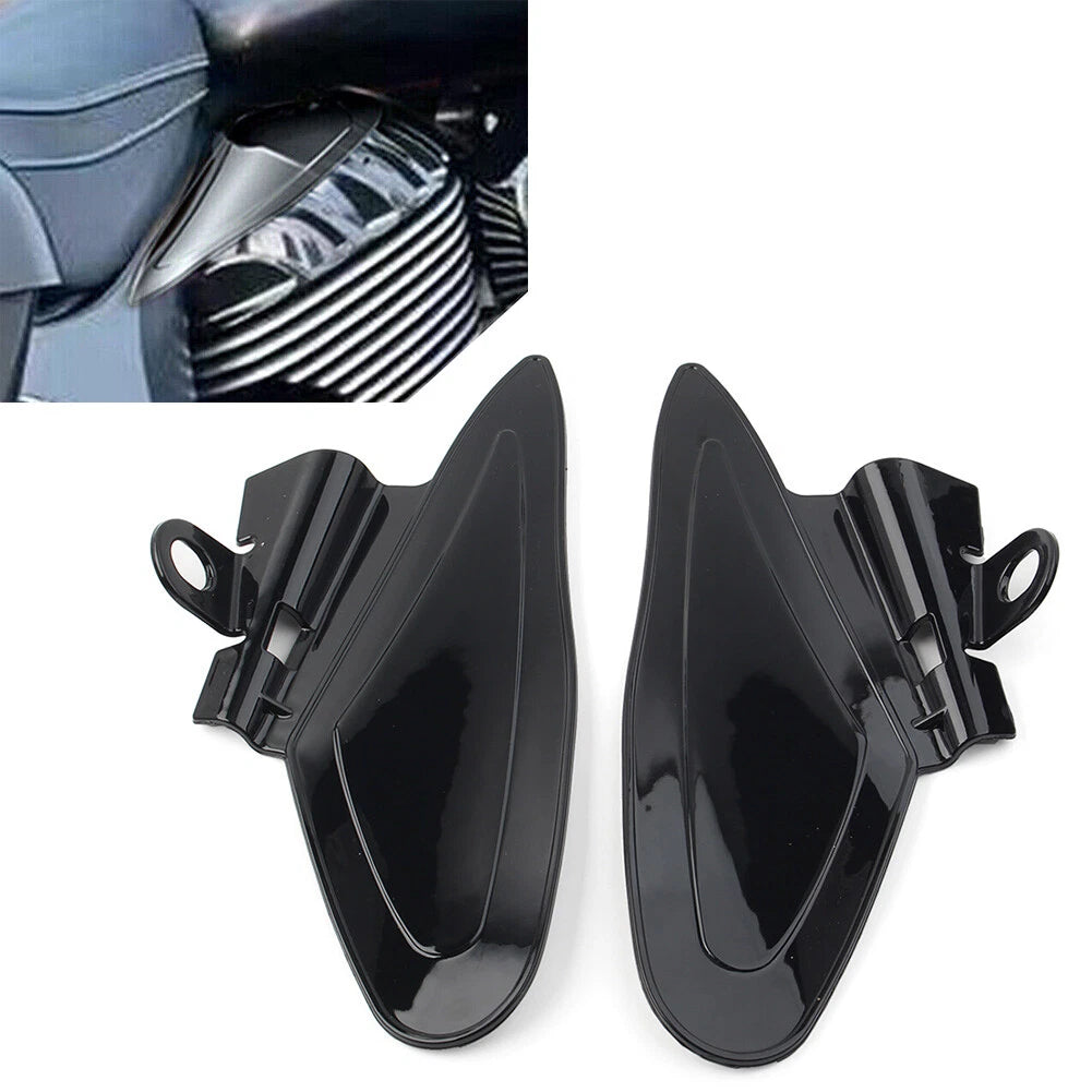 2X Saddle Shields Heat Deflectors for Indian Chief Chieftain Roadmaster (2014–2022)