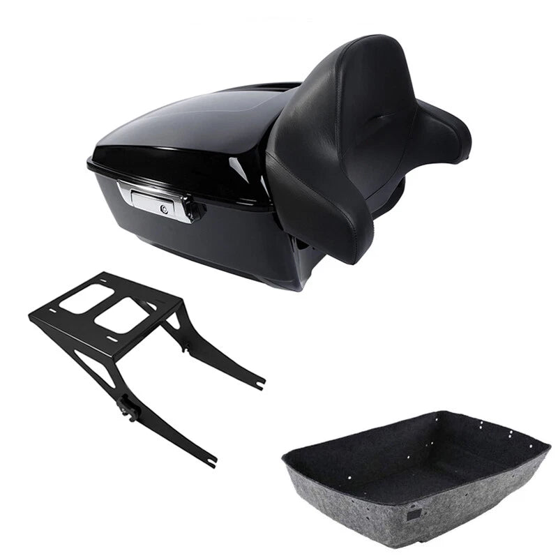 Backrest Pad for Harley Fatboy (2008–2017)
