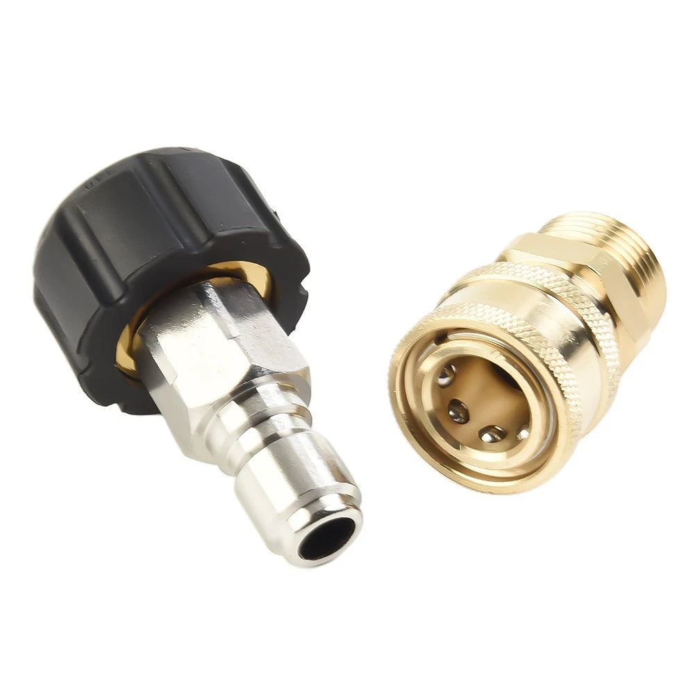 Pressure Washer Adapter Fitting Kit for M22 Thread Connection (No Years)