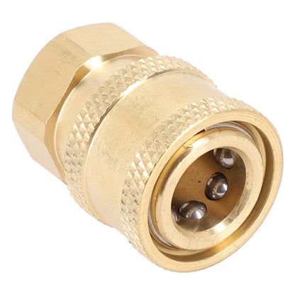 2X Pressure Washer Coupler 1/4" NPT Safety Fittings Brass