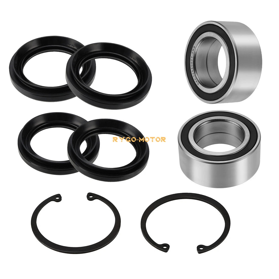 Rear Wheel Bearings & Seals Kit for Honda Rincon 650 TRX650FA (2003–2005)