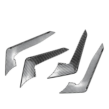 Front Bumper Side Air Vent Trim for Audi A5 S5 (2017–2020) Carbon Fiber Black