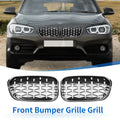 Front Upper Bumper Grille Pair for BMW 1 Series F20 (2015–2018)