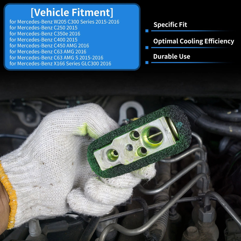 A/C Expansion Valve Replacement for Mercedes-Benz W205 C300 (2015–2016)