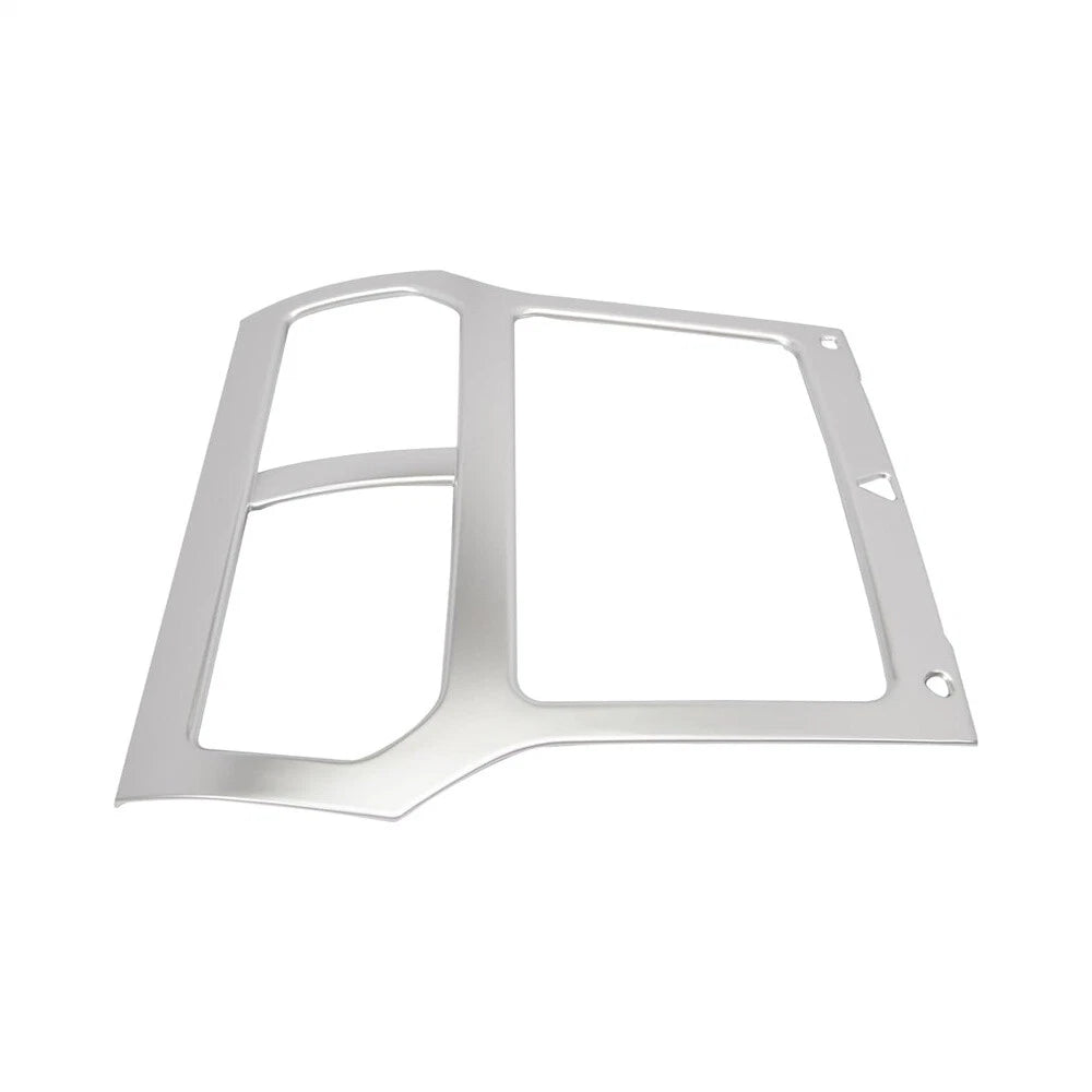 Dashboard Navigation Cover Trim for Ford Explorer (2011–2015) Matte Chrome