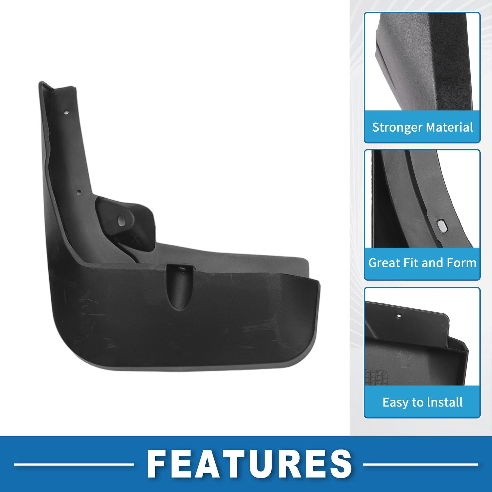 Mud Flap Splash Guard for Audi Q7 (2016–2018)