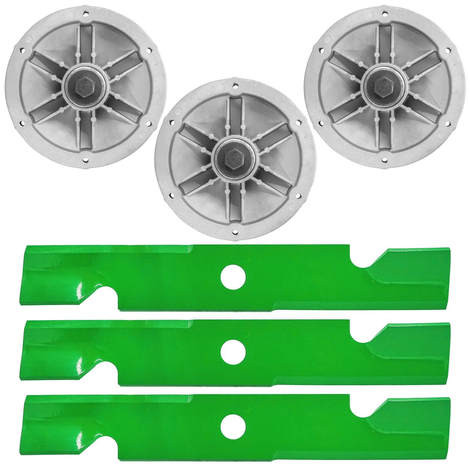 Deck Spindles with Blades Replacement for Toro Z4800 Titan (2005–2018)
