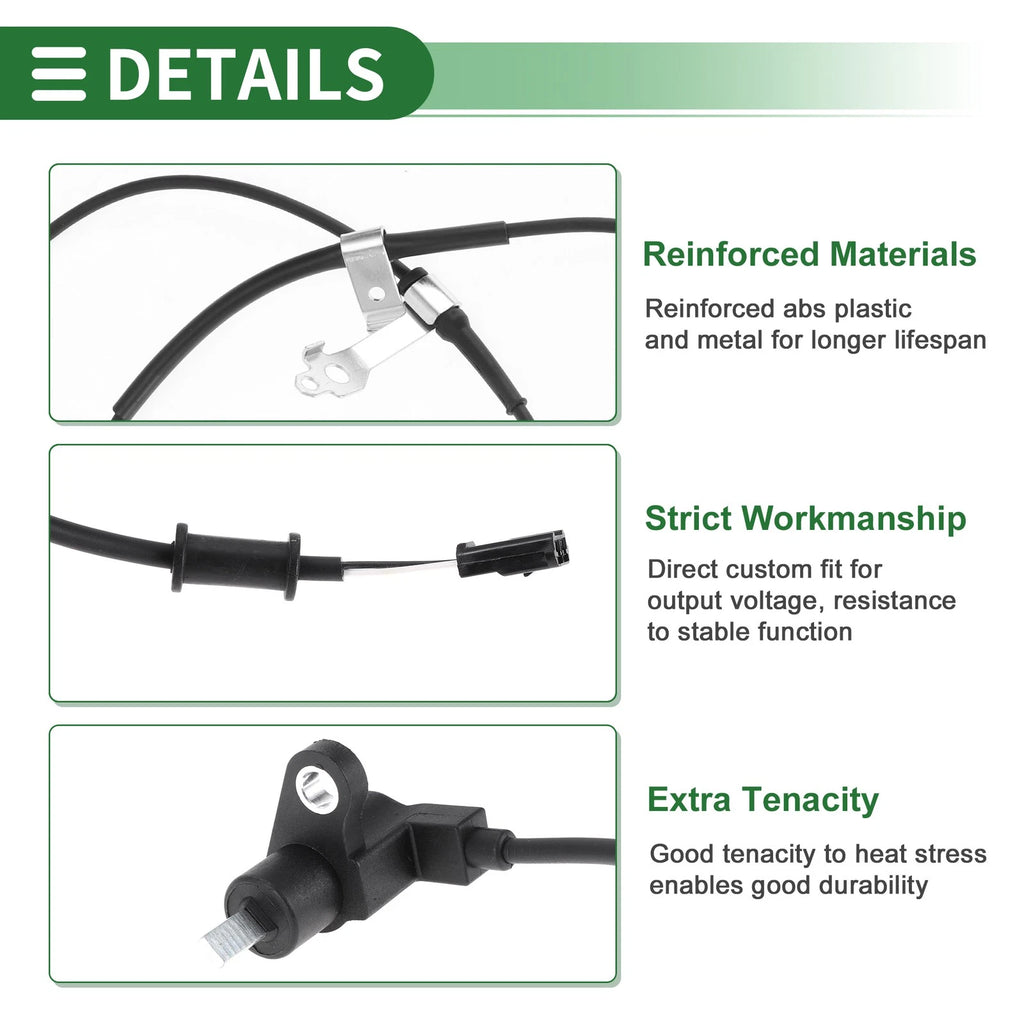ABS Wheel Speed Sensor No. 5632070H00 for Suzuki Solio (2000–2006)