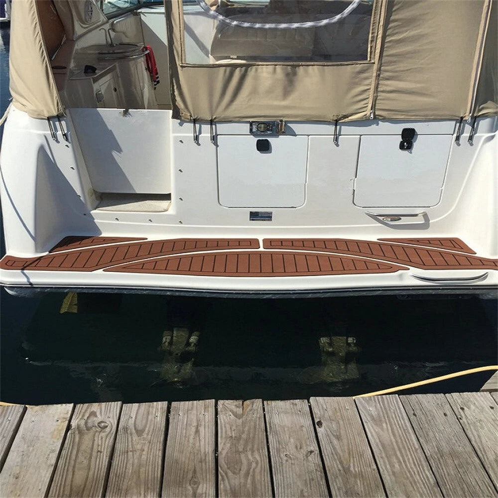 Swim Platform Cockpit Pad for Maxum 3000 SCR (1999) - EVA Foam Teak Deck Flooring