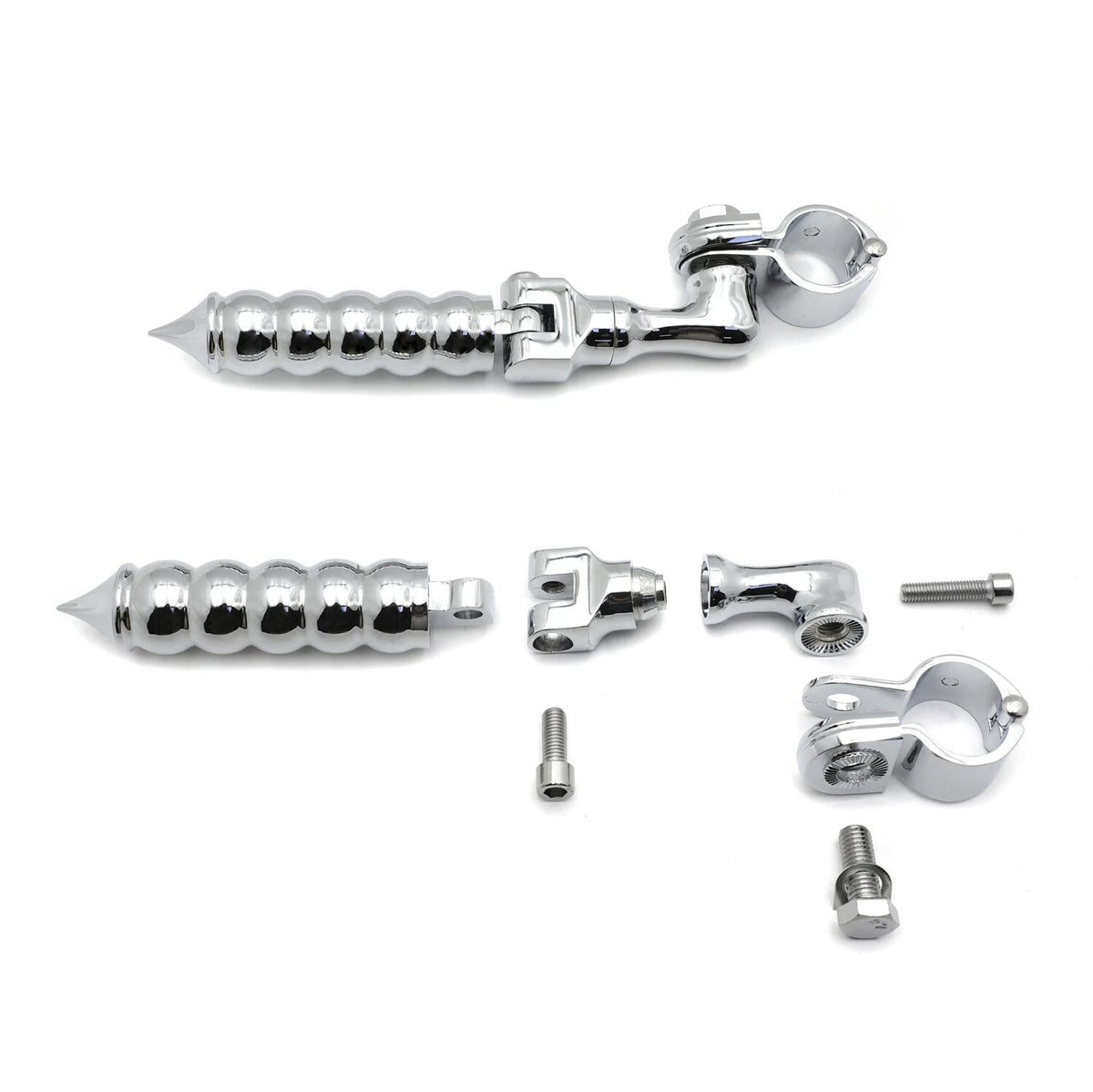 Chrome 3" Stem Footpeg for Harley SuperLow 1200 (2011–2023)
