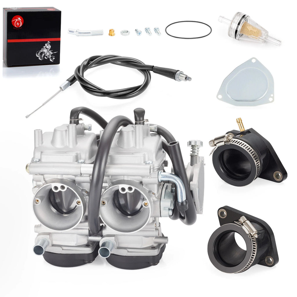 Carburetor Carb w/ Boots for Yamaha Raptor 660R YFM660 YFM660R (2001–2005) #5LP-14900-00-00
