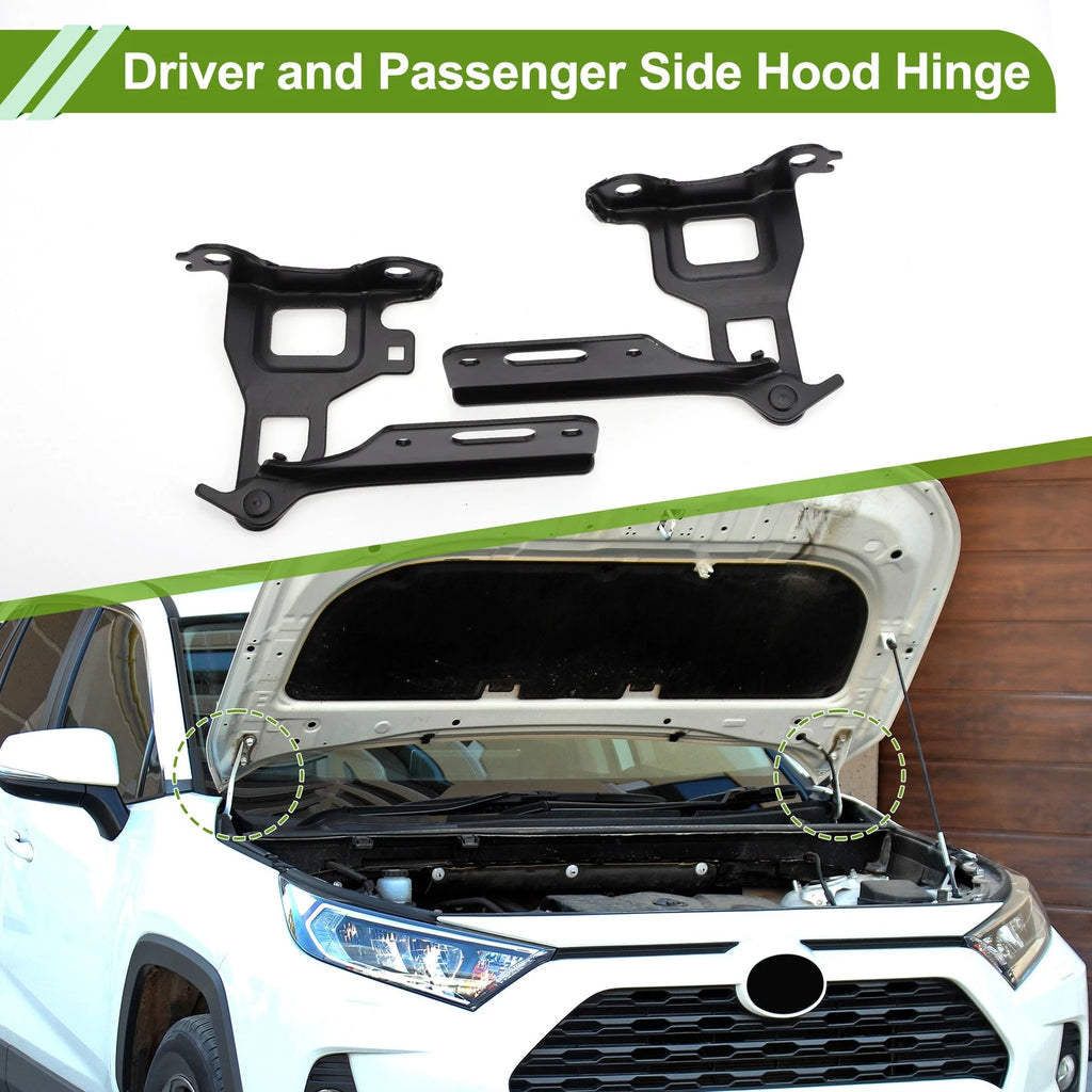 Hood Hinges Replacement Pair for Honda Fit 2015–2020 Front Bonnet Bracket