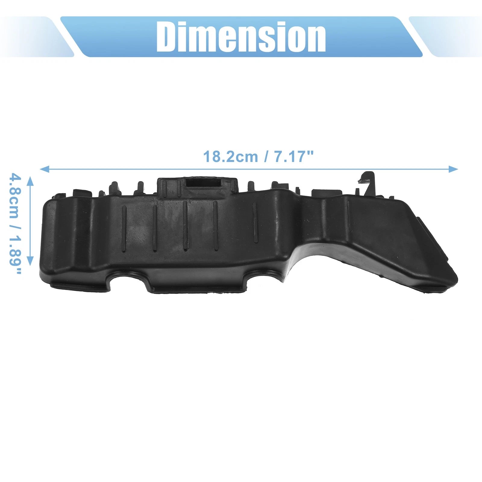 Front Left Bumper Bracket Replacement for Hyundai Accent (2011–2017)