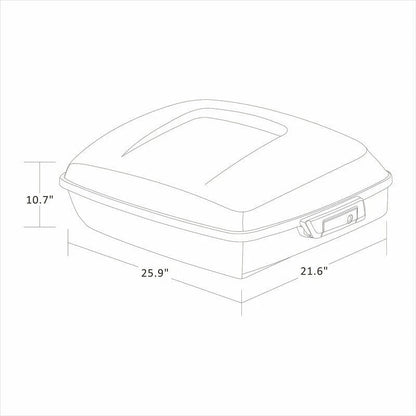 Trunk Pad Mount for Harley Touring Street Road Glide (2014–2026)