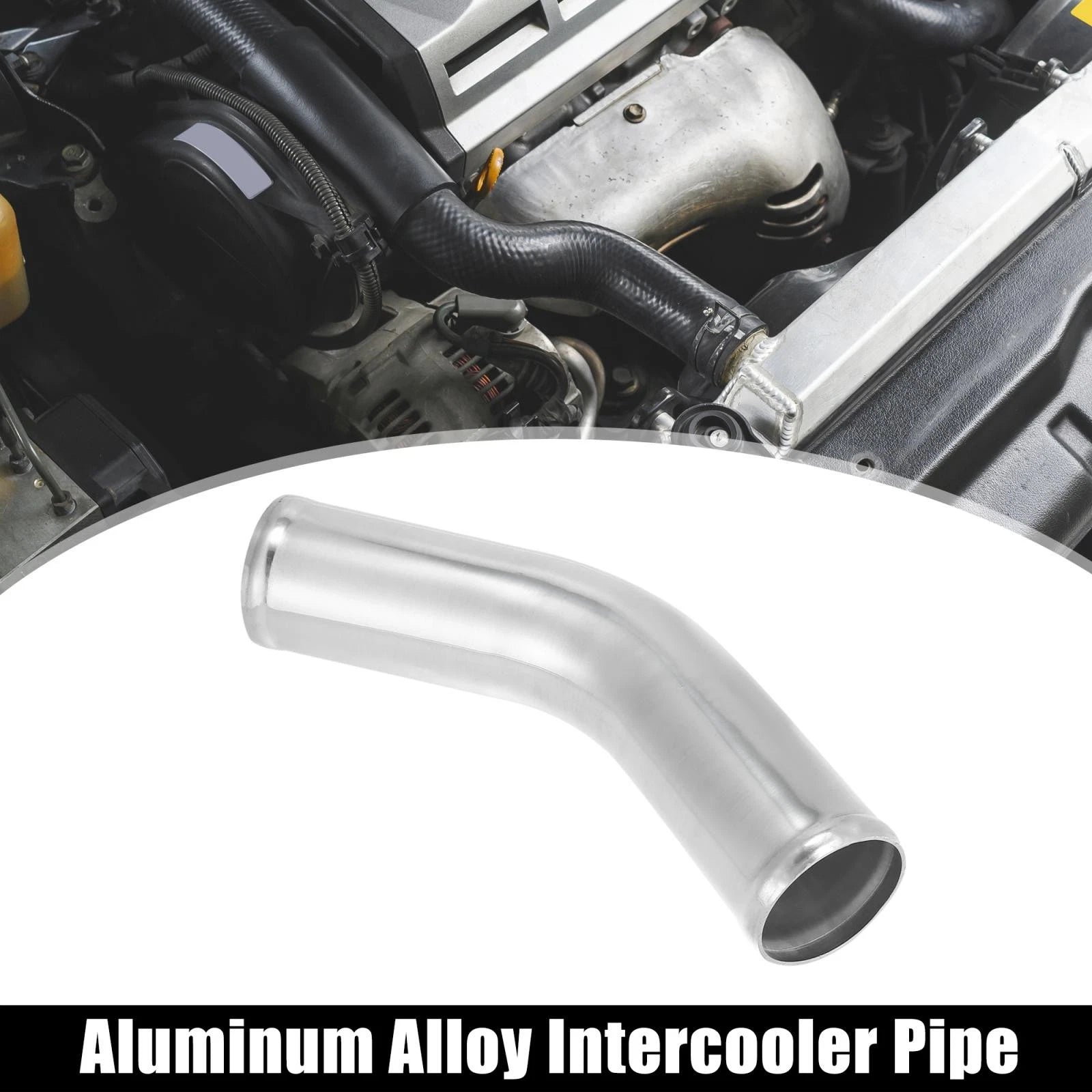 2X Aluminum Alloy Intercooler Pipe 45 Degree for