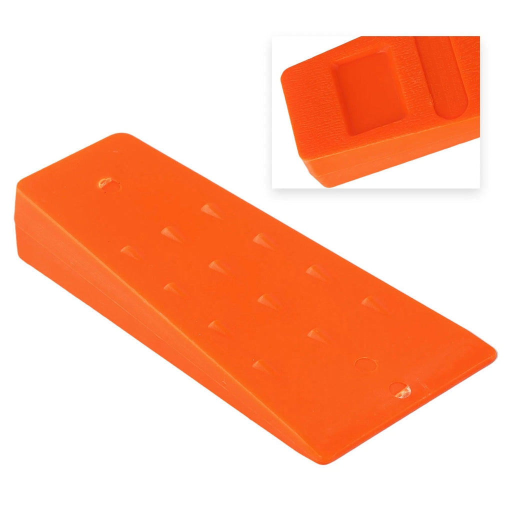 Tree Felling Wedge with Spikes for Safe Cutting (Includes Storage Bag)