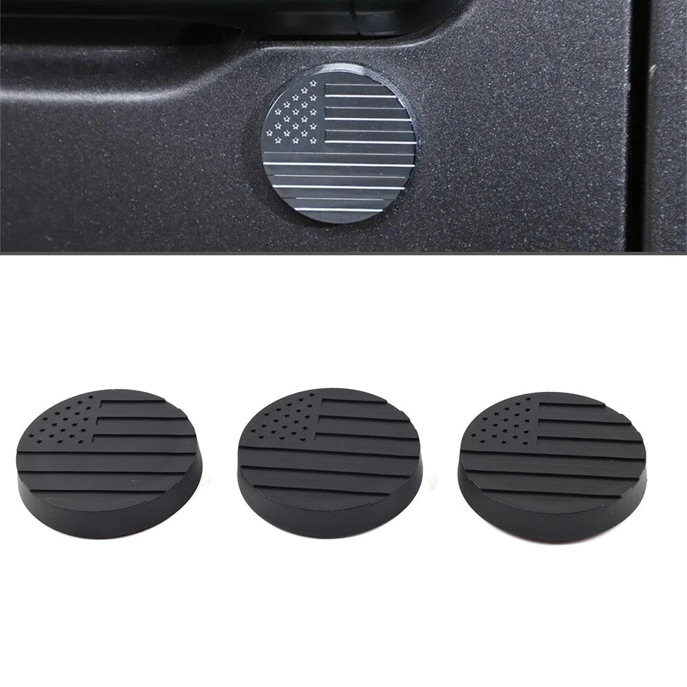 Lock Door Key Hole Socket Cover Trim for Jeep Wrangler (1997–2023)