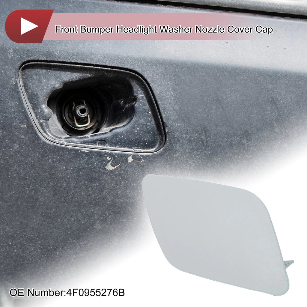 Washer Nozzle Cover Cap Front Right for Audi A6 (2009–2010) Unpainted