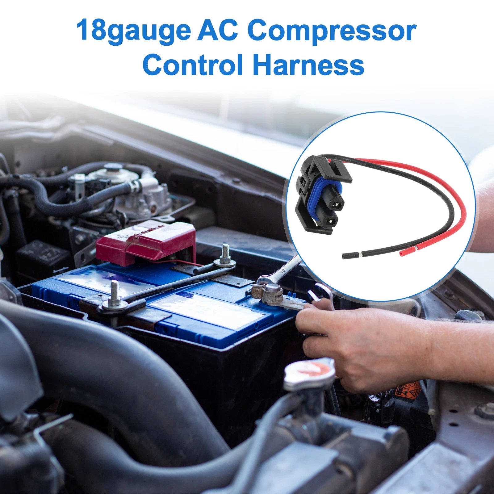 A C Compressor Control Valve Plug 2 Pin Replacement for Buick LeSabre (2000–2005)