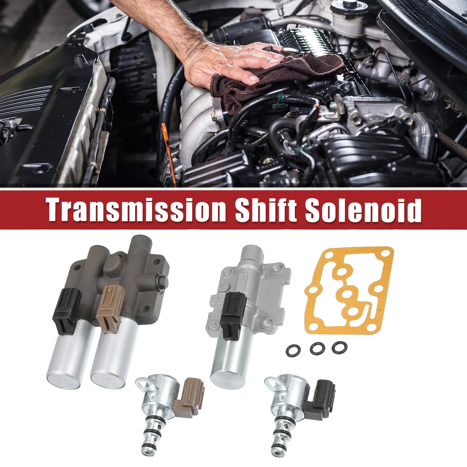 Transmission Shift Solenoid Replacement for Honda Odyssey (2005–2010) 1Set