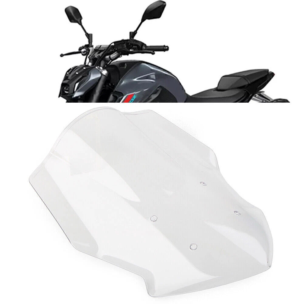 Windscreen Wind Deflector with Bracket for Yamaha MT-07 (2018–2020) Clear