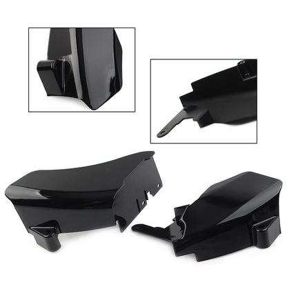 Mid Frame Air Deflector Trim Heat Shield Cover Kit for Harley Dyna (2006–2017)