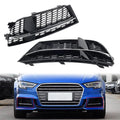 Fog Light Cover Honeycomb Mesh Grille for Audi A3 (2016–2020)