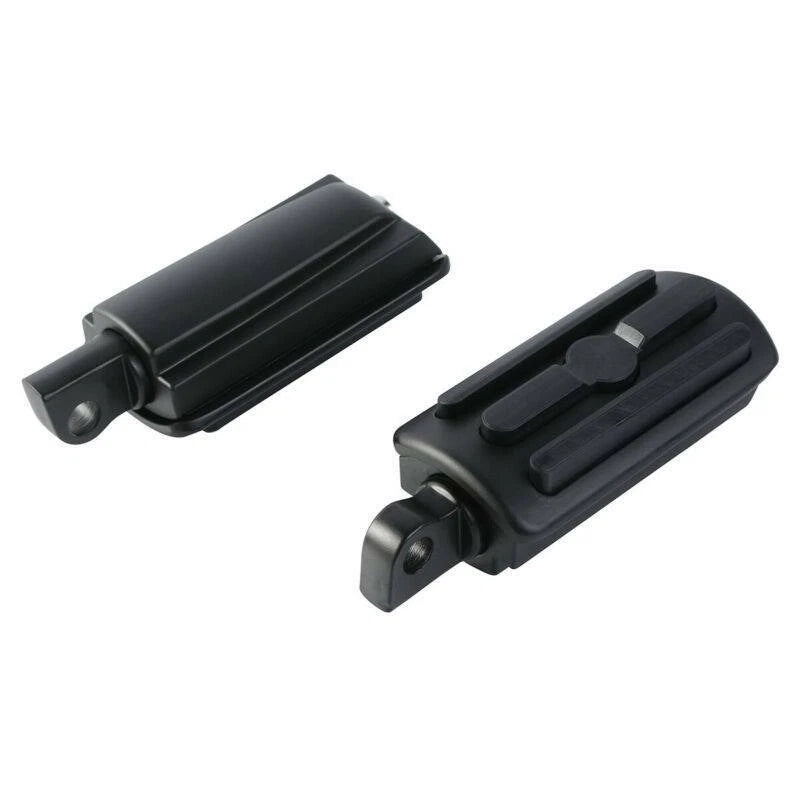 1-1/4" Matte Black Short Angled Highway Engine Guard Footpeg Pegs for