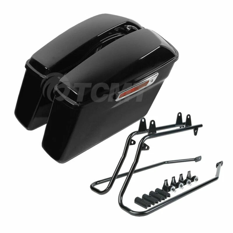 Saddlebag Conversion Bracket for Harley Softail Deluxe Fatboy FLST (1984–2017)