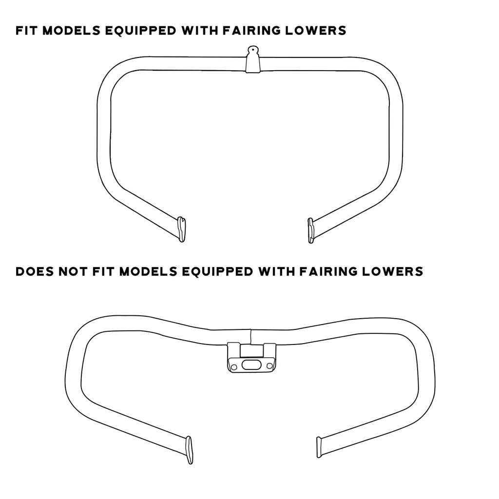32mm/35mm Engine Guard Crash Bar for Harley Touring (2009–2023)