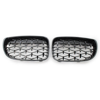 Black Diamond Meteor Front Grille for BMW 1 Series (2008–2011)
