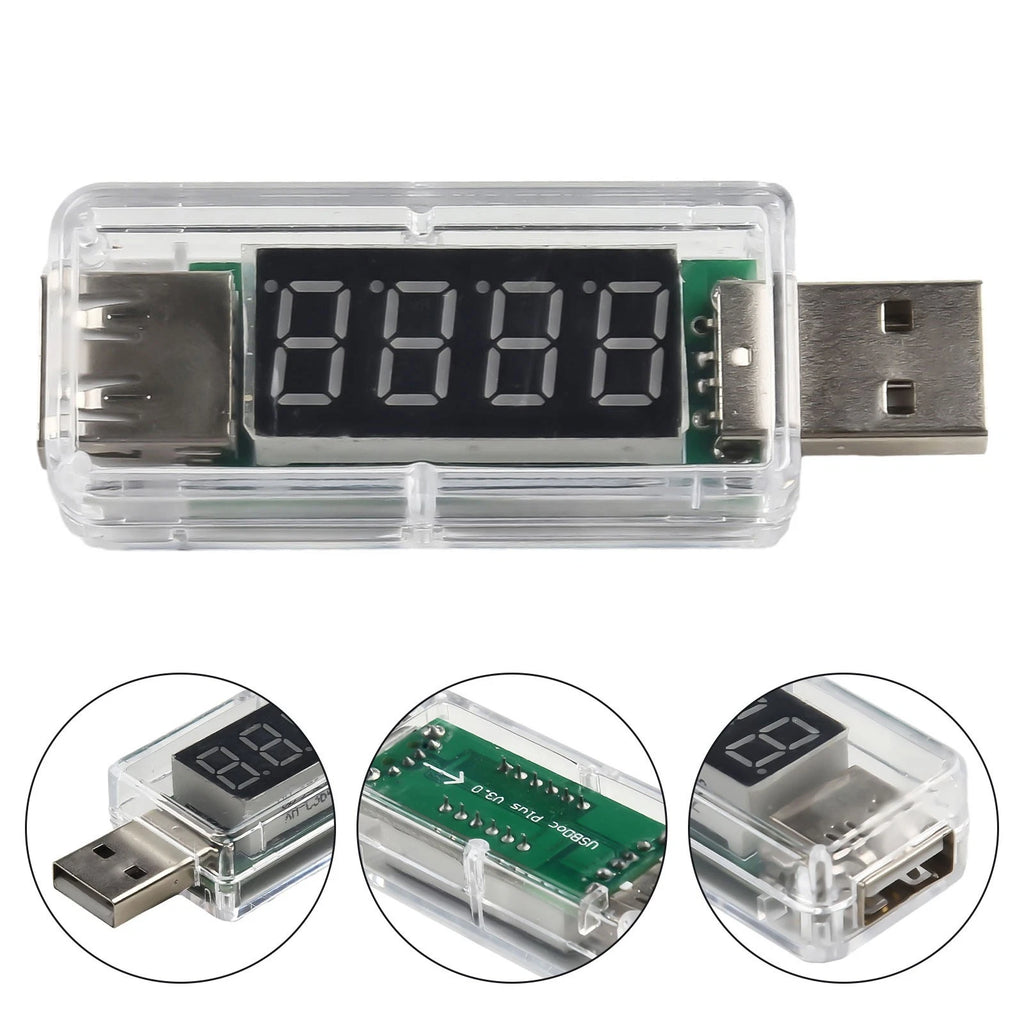 USB Voltage Current Meter for Power Supply Monitoring