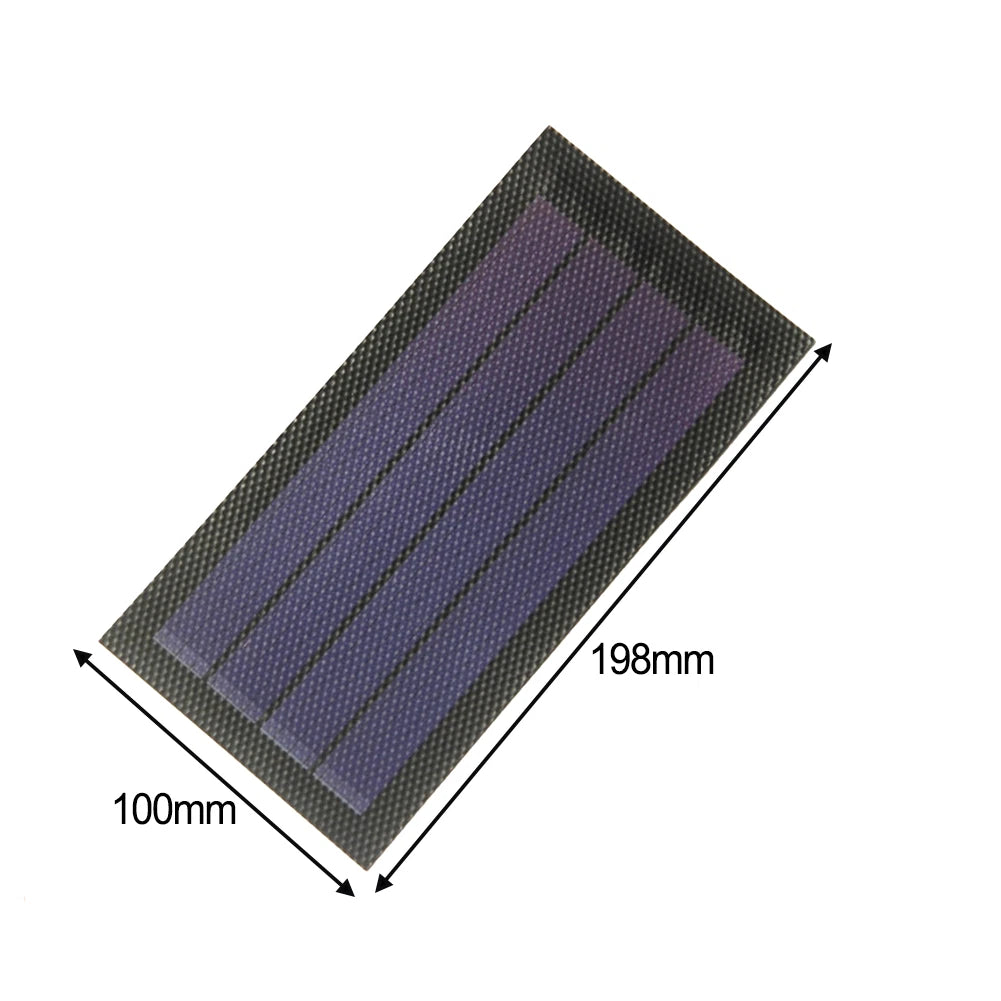 1W Amorphous Silicon Solar Panel for Universal Use (6V)