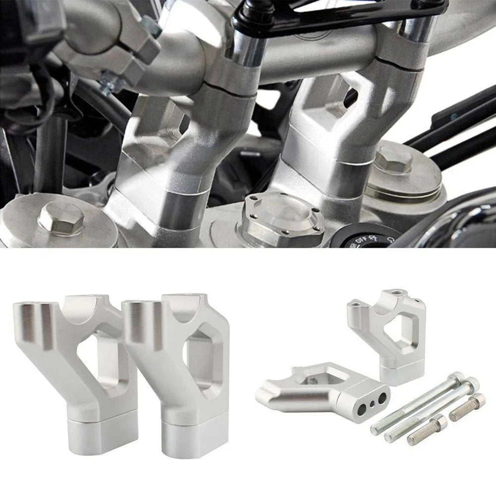 Handlebar Risers for Motorcycle (Long Rides, Aluminum Alloy)