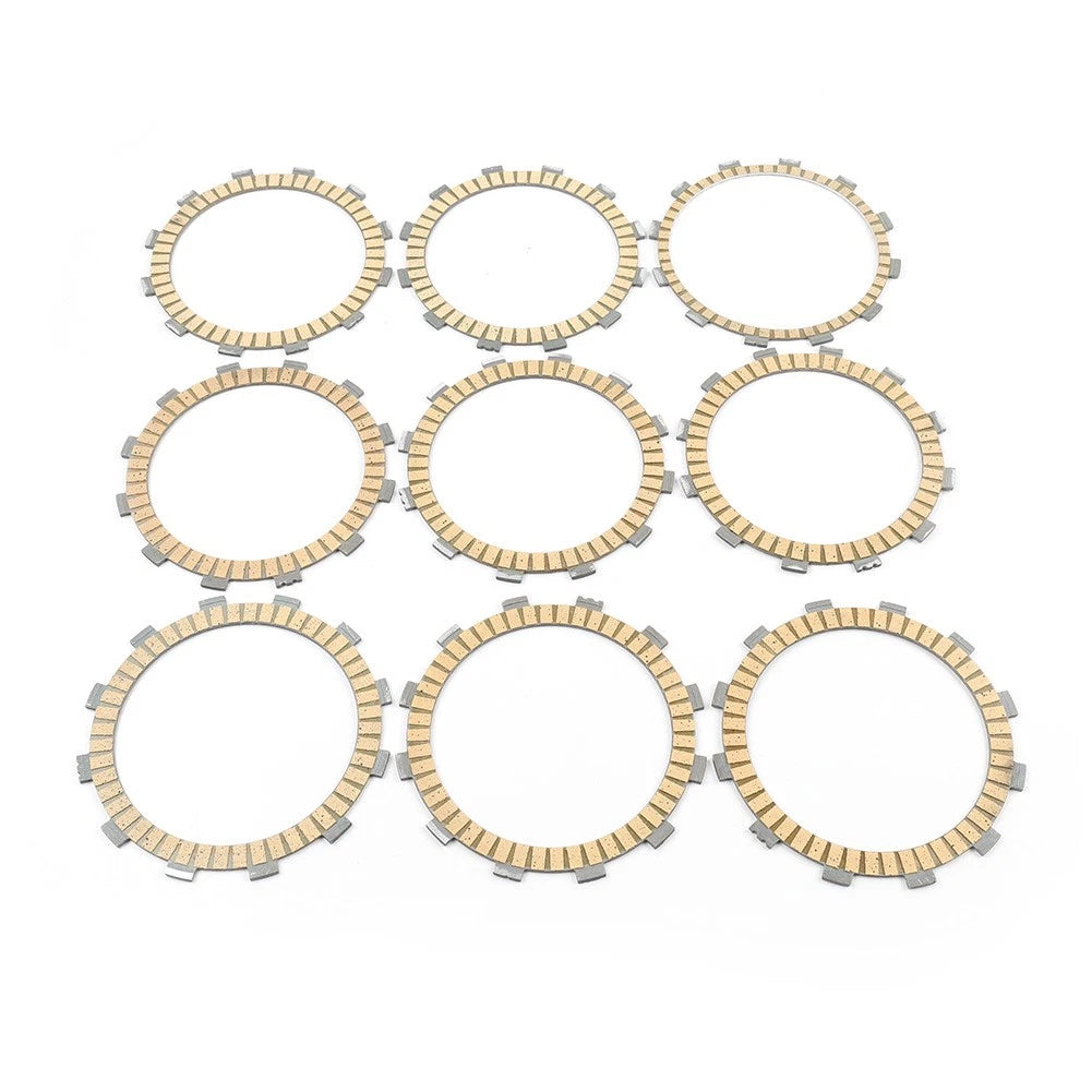9Pcs Clutch Friction Plates for Yamaha R1 YZF-R1 (2004–2008)