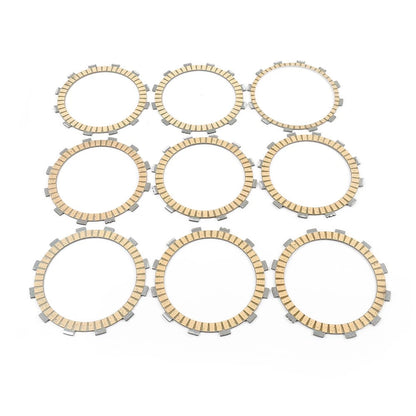 9Pcs Clutch Friction Plates for Yamaha R1 YZF-R1 (2004–2008)