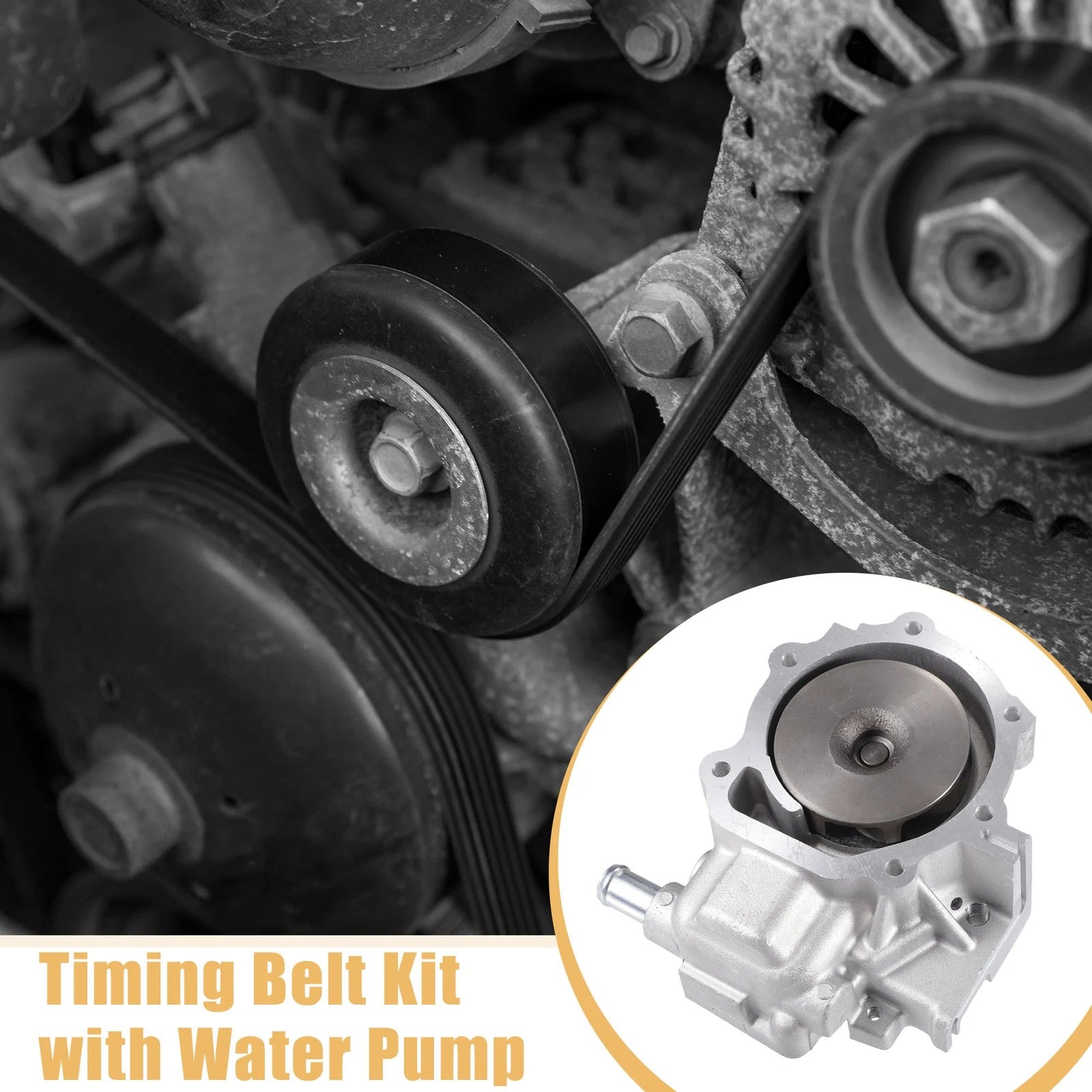 Timing Belt Kit with Water Pump for Subaru Impreza (2006–2011)