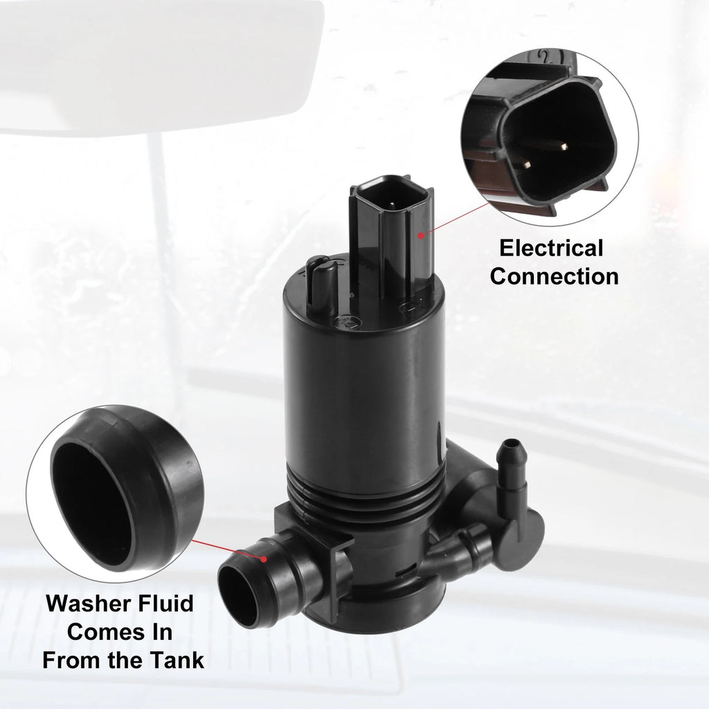 Windshield Washer Pump for Ford Fiesta MK6 (2002–2010) 1014003