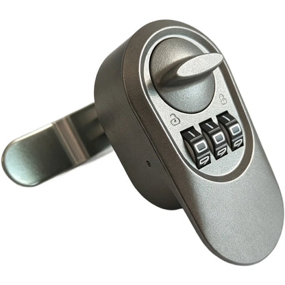 Portable Password Lock 3 Digit Combination Lock Waterproof ABS Material