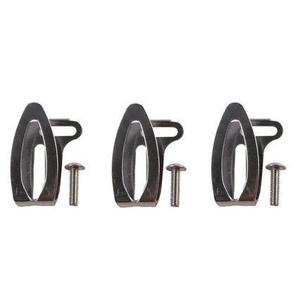 Steel Belt Clips with Screws for Hitachi Cordless Drills (Pack of 3)