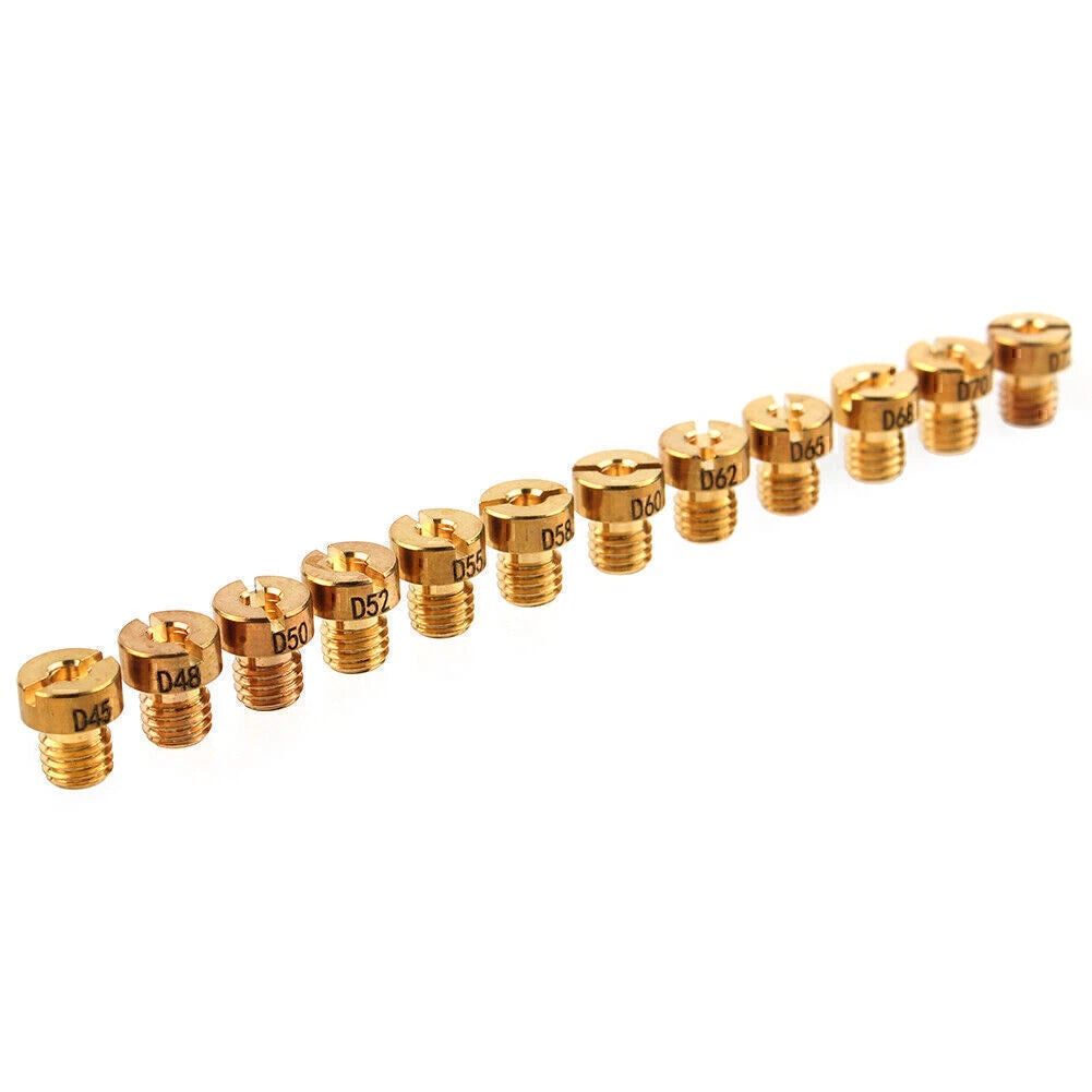 5mm Replacement Carburetor Main Jets for Dellorto Sha PHBG (#45-#72)