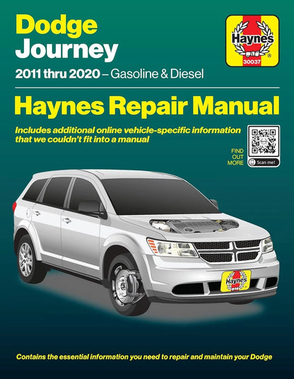 Haynes Repair Manual for Dodge Journey (2011–2020)