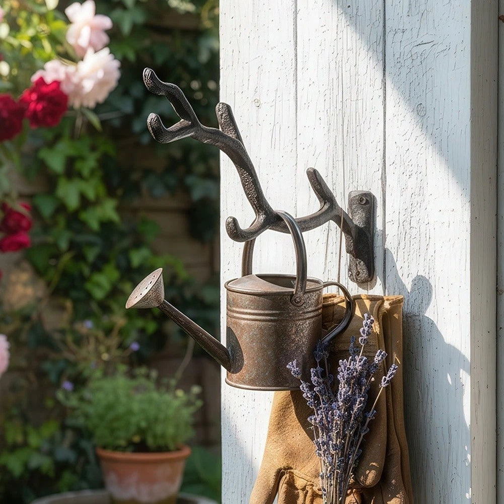 Decorative Cast Iron Wall Hook for Indoor Use
