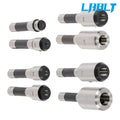 8Pcs R8 End Mill Tool Holder Set 3/16-1-1/4" for Milling Machine