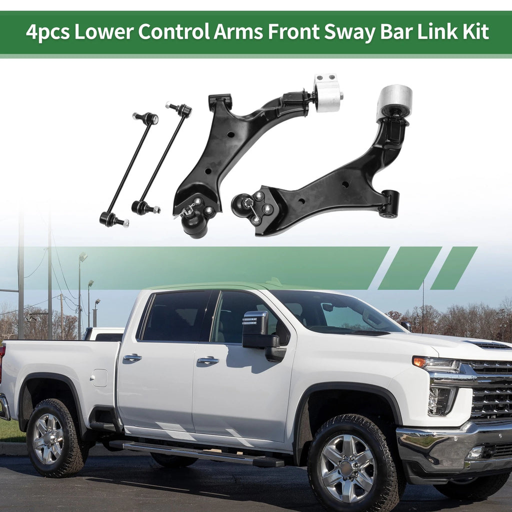 4pcs Front Suspension Control Arm Kit for Chevrolet Equinox (2010–2017)