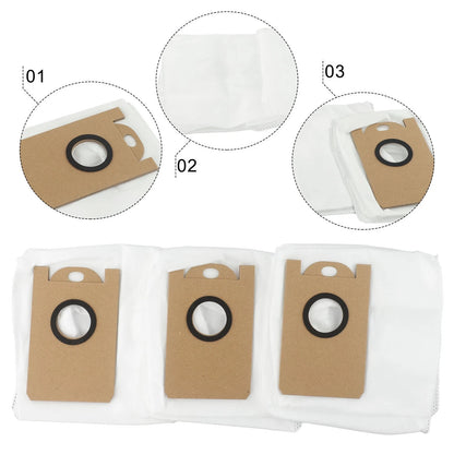 Self Empty Robot Vacuum Dust Bag Replacement for