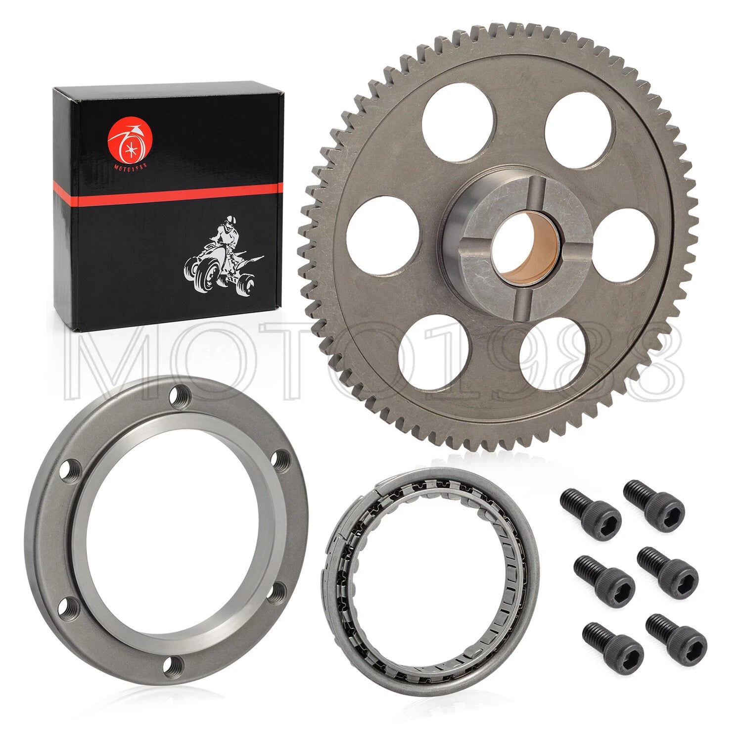 Starter Clutch One Way Bearing Idler Gear 67T for Yamaha Grizzly Kodiak (400-450)