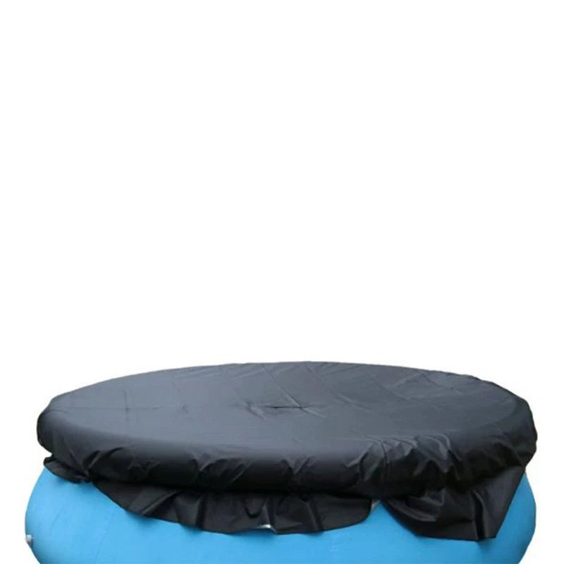 Round Swimming Pool Cover 2 45m Dustproof Protection for Gardens