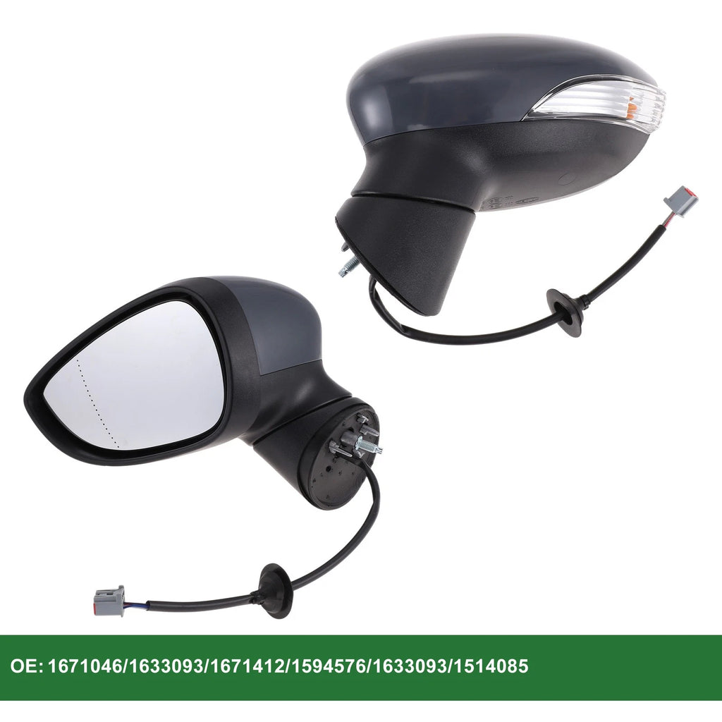 Left Side Door Mirror Replacement for Ford Fiesta Mk7 (2008–2012) Electric